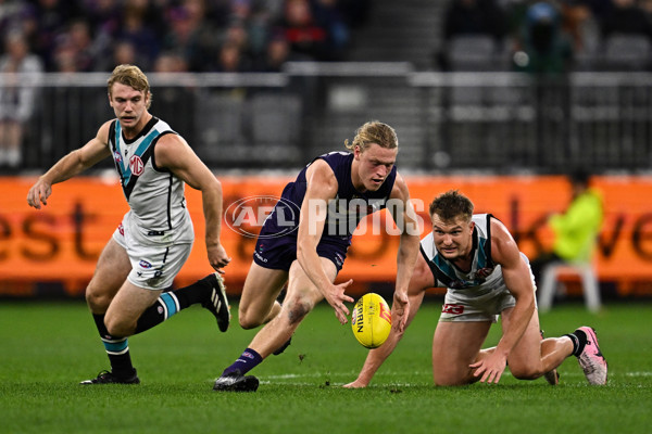 AFL 2024 Round 24 - Fremantle v Port Adelaide - A-53408261