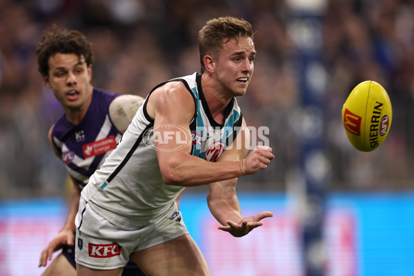 AFL 2024 Round 24 - Fremantle v Port Adelaide - A-53409609