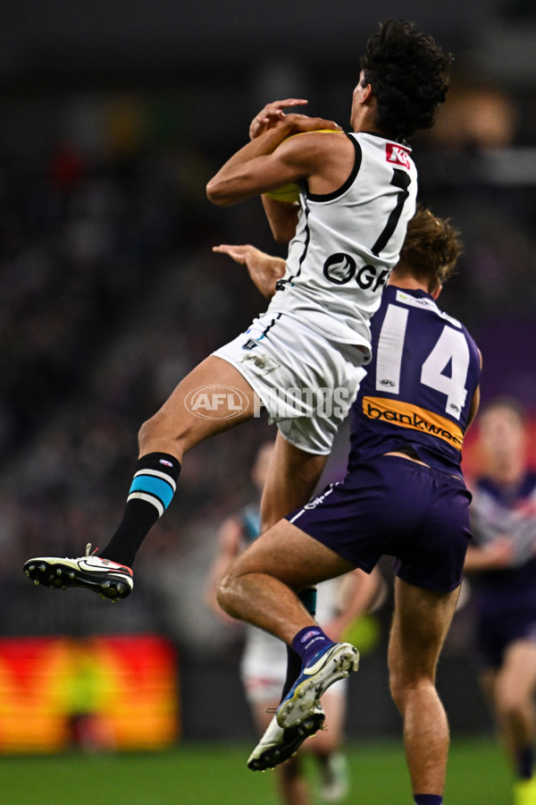 AFL 2024 Round 24 - Fremantle v Port Adelaide - A-53409610