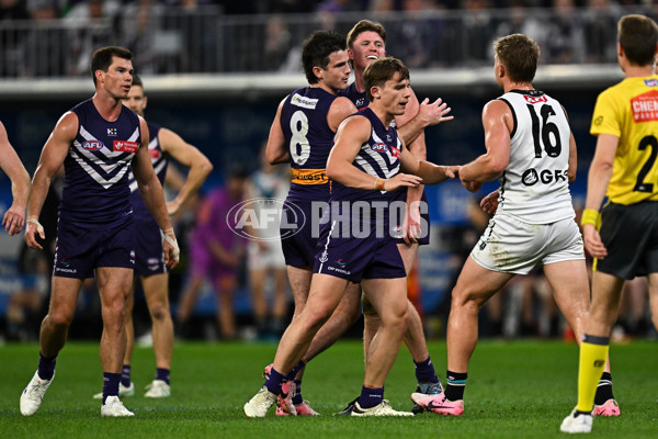 AFL 2024 Round 24 - Fremantle v Port Adelaide - A-53409611
