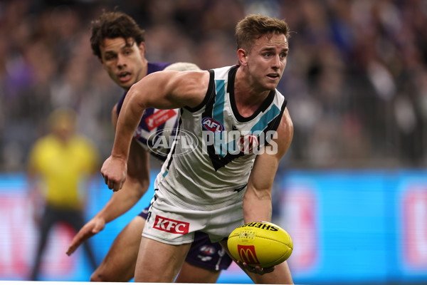 AFL 2024 Round 24 - Fremantle v Port Adelaide - A-53409615