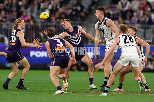 AFL 2024 Round 24 - Fremantle v Port Adelaide - A-53409629