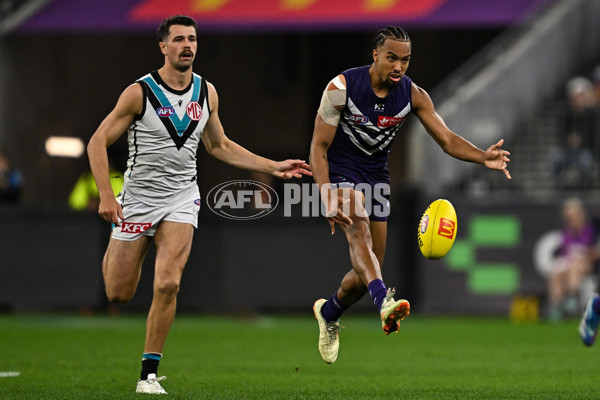 AFL 2024 Round 24 - Fremantle v Port Adelaide - A-53409651