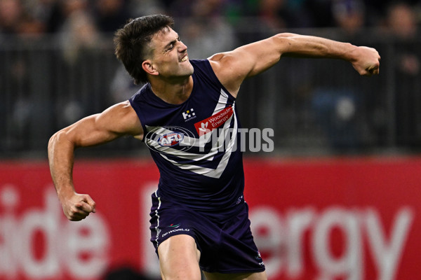 AFL 2024 Round 24 - Fremantle v Port Adelaide - A-53409654