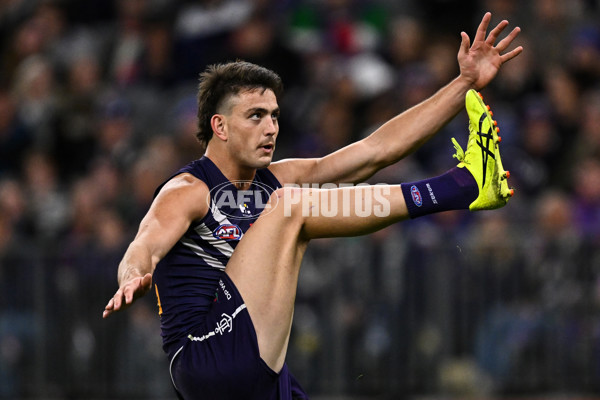 AFL 2024 Round 24 - Fremantle v Port Adelaide - A-53409655