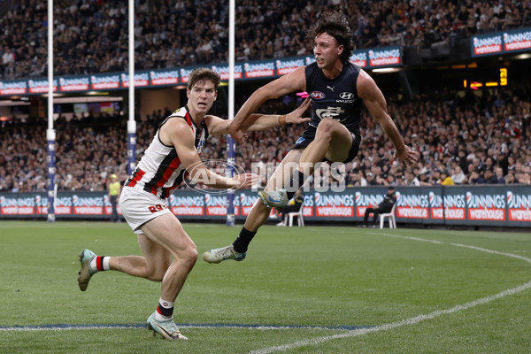 AFL 2024 Round 24 - Carlton v St Kilda - A-53409679