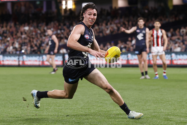 AFL 2024 Round 24 - Carlton v St Kilda - A-53409680