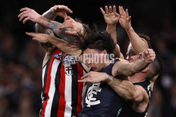 AFL 2024 Round 24 - Carlton v St Kilda - A-53409695