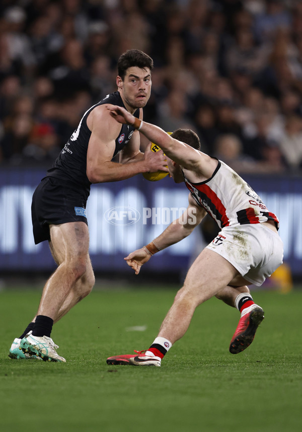 AFL 2024 Round 24 - Carlton v St Kilda - A-53410620