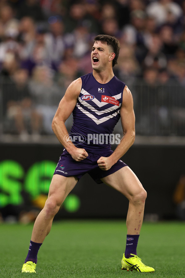 AFL 2024 Round 24 - Fremantle v Port Adelaide - A-53410625