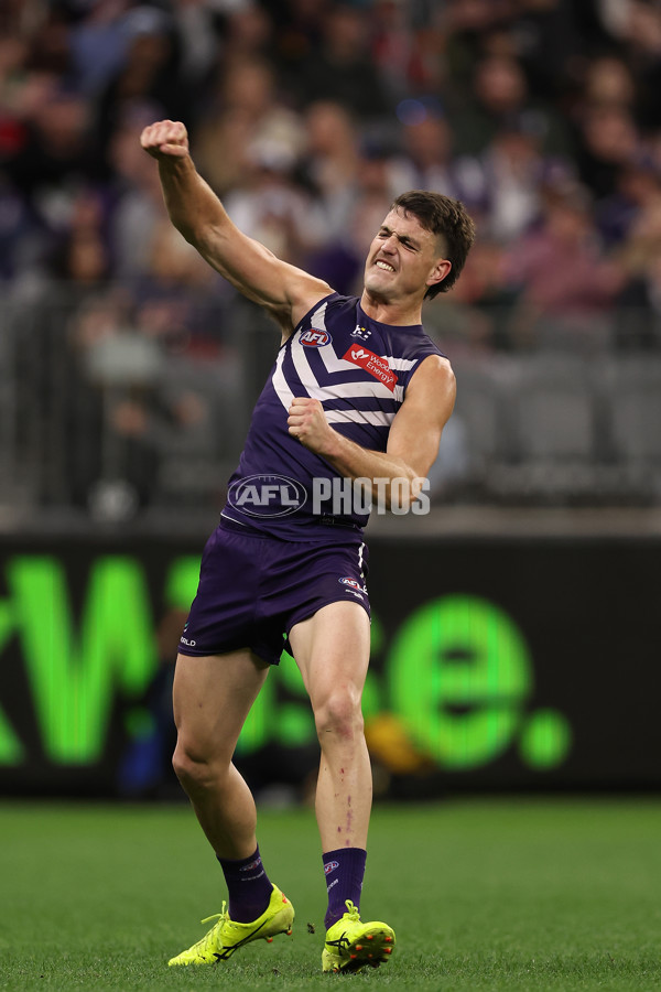 AFL 2024 Round 24 - Fremantle v Port Adelaide - A-53410627