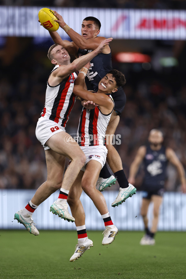 AFL 2024 Round 24 - Carlton v St Kilda - A-53410637