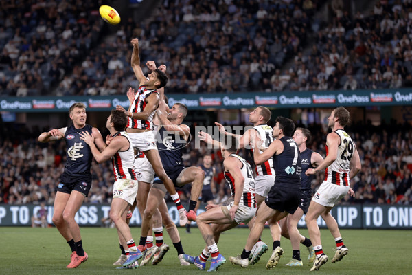 AFL 2024 Round 24 - Carlton v St Kilda - A-53410639