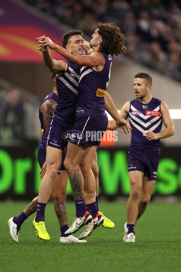 AFL 2024 Round 24 - Fremantle v Port Adelaide - A-53410640