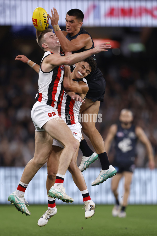 AFL 2024 Round 24 - Carlton v St Kilda - A-53410642