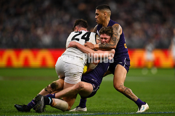 AFL 2024 Round 24 - Fremantle v Port Adelaide - A-53410683