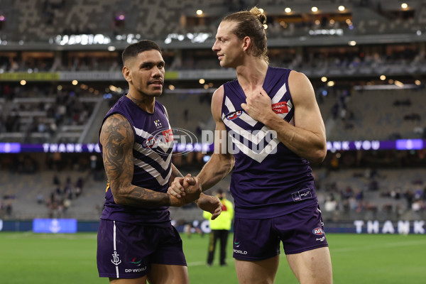 AFL 2024 Round 24 - Fremantle v Port Adelaide - A-53410706