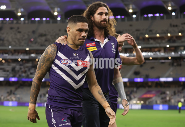 AFL 2024 Round 24 - Fremantle v Port Adelaide - A-53410712