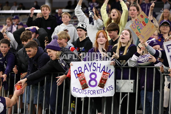 AFL 2024 Round 24 - Fremantle v Port Adelaide - A-53412169