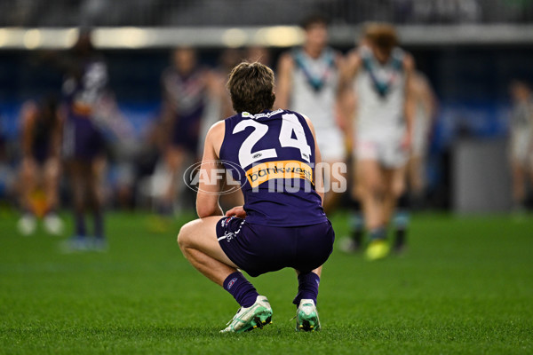 AFL 2024 Round 24 - Fremantle v Port Adelaide - A-53412205