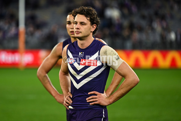 AFL 2024 Round 24 - Fremantle v Port Adelaide - A-53412215