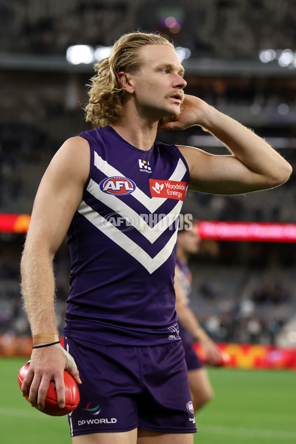 AFL 2024 Round 24 - Fremantle v Port Adelaide - A-53413172