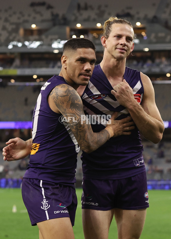 AFL 2024 Round 24 - Fremantle v Port Adelaide - A-53413218