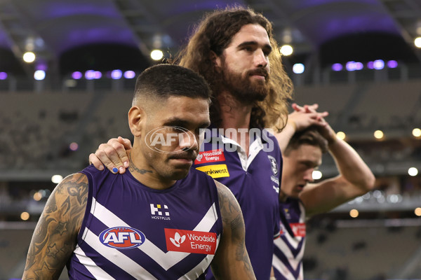 AFL 2024 Round 24 - Fremantle v Port Adelaide - A-53413220