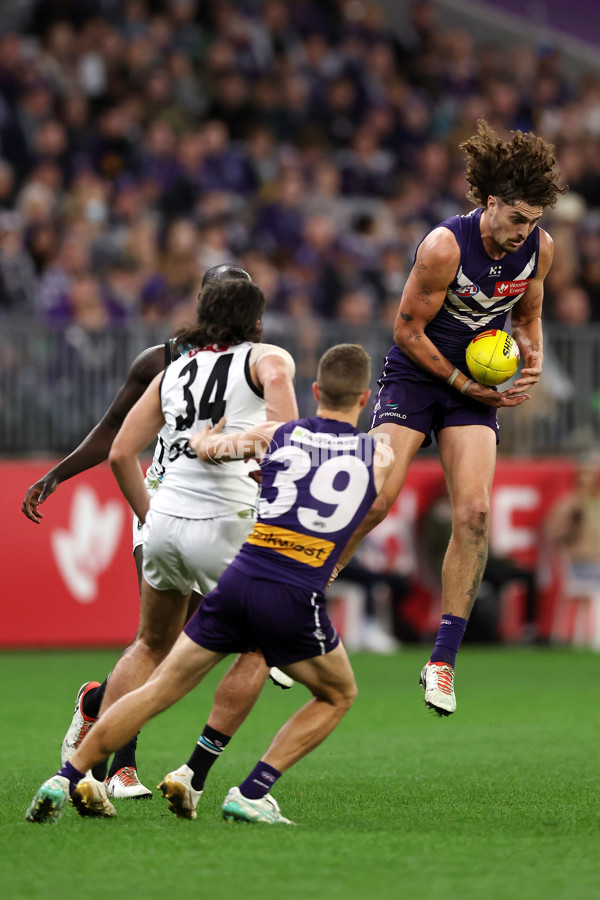 AFL 2024 Round 24 - Fremantle v Port Adelaide - A-53413226