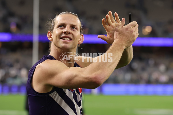 AFL 2024 Round 24 - Fremantle v Port Adelaide - A-53414666