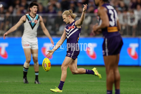 AFL 2024 Round 24 - Fremantle v Port Adelaide - A-53414684