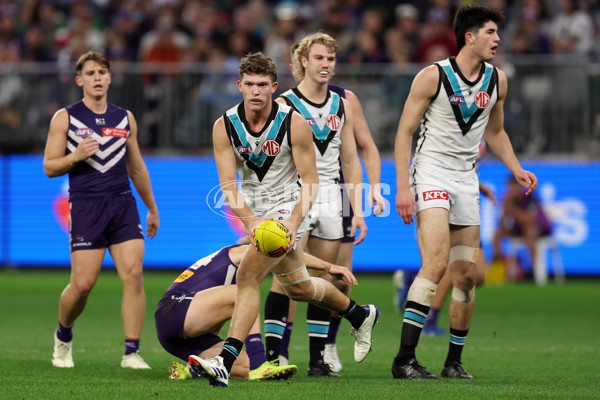 AFL 2024 Round 24 - Fremantle v Port Adelaide - A-53414686