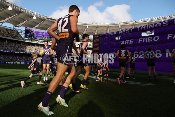 AFL 2024 Round 24 - Fremantle v Port Adelaide - A-53415788