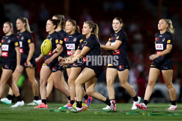 AFLW 2024 Round 01 - Sydney v Collingwood - A-53542523