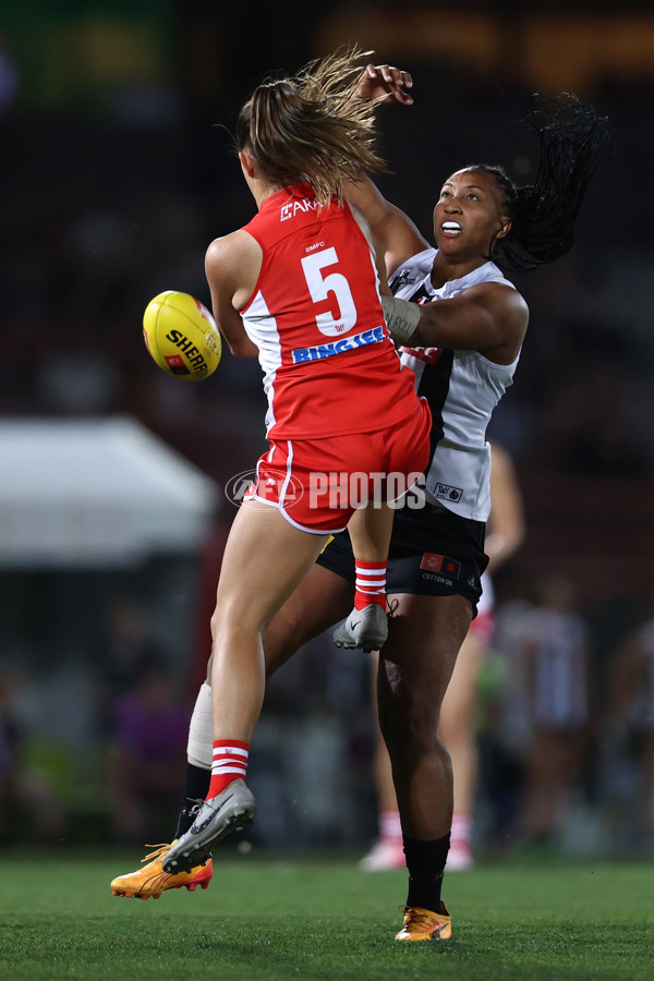 AFLW 2024 Round 01 - Sydney v Collingwood - A-53544658