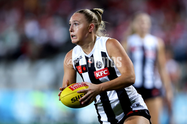 AFLW 2024 Round 01 - Sydney v Collingwood - A-53544659