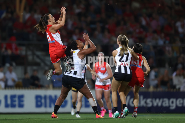 AFLW 2024 Round 01 - Sydney v Collingwood - A-53544722