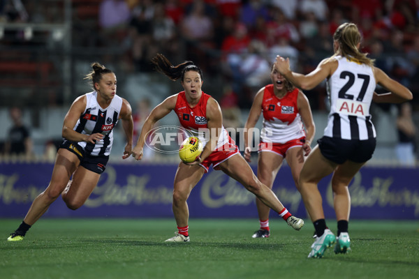 AFLW 2024 Round 01 - Sydney v Collingwood - A-53544746