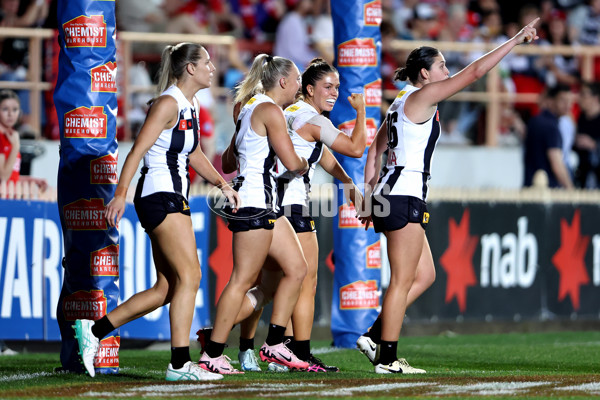 AFLW 2024 Round 01 - Sydney v Collingwood - A-53544750