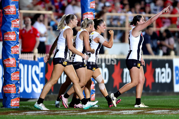 AFLW 2024 Round 01 - Sydney v Collingwood - A-53544751