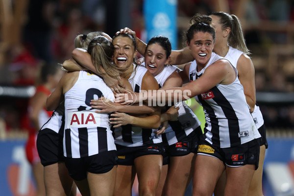 AFLW 2024 Round 01 - Sydney v Collingwood - A-53544776