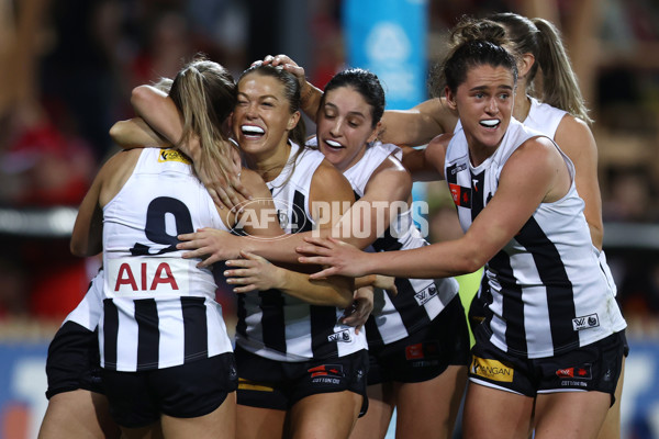 AFLW 2024 Round 01 - Sydney v Collingwood - A-53544779