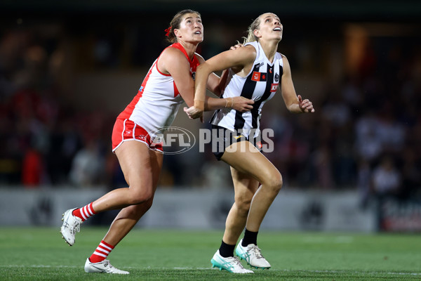 AFLW 2024 Round 01 - Sydney v Collingwood - A-53544785