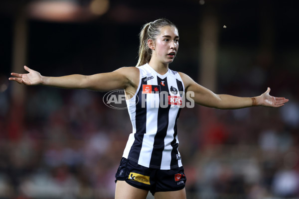 AFLW 2024 Round 01 - Sydney v Collingwood - A-53544801