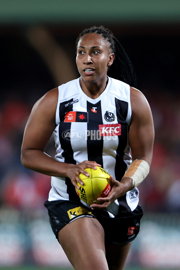 AFLW 2024 Round 01 - Sydney v Collingwood - A-53544840