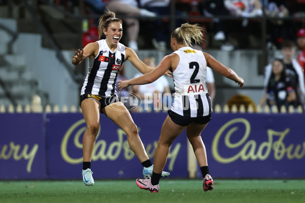 AFLW 2024 Round 01 - Sydney v Collingwood - A-53547495