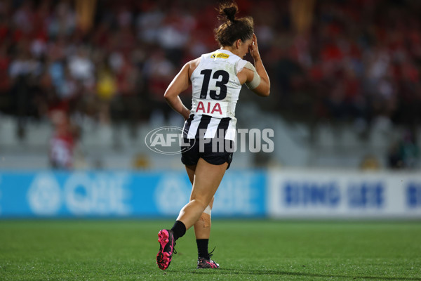 AFLW 2024 Round 01 - Sydney v Collingwood - A-53547497