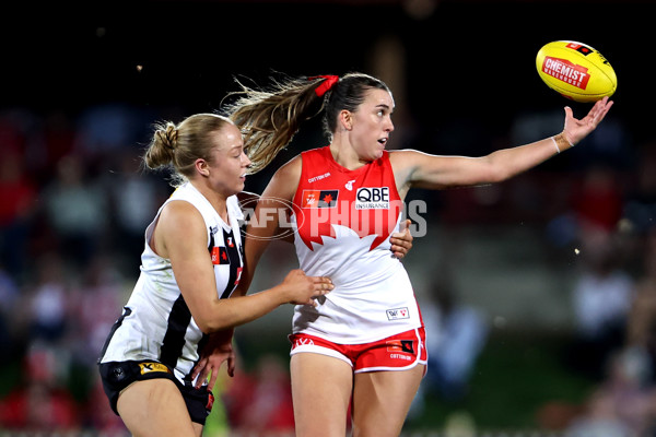 AFLW 2024 Round 01 - Sydney v Collingwood - A-53547591