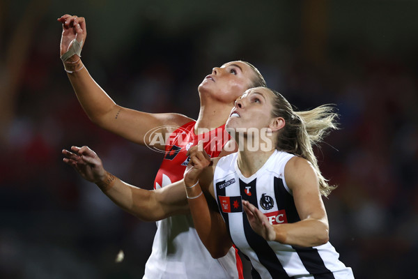 AFLW 2024 Round 01 - Sydney v Collingwood - A-53547600