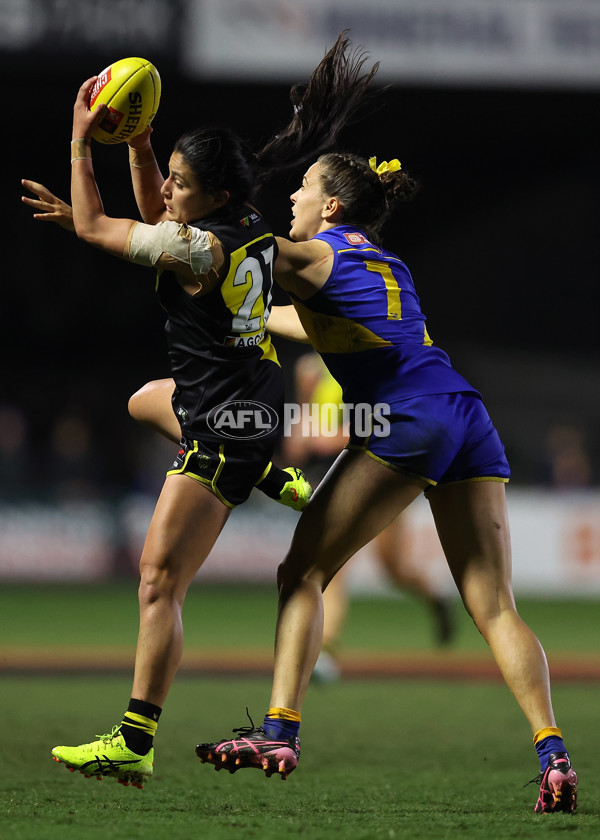 AFLW 2024 Round 01 - West Coast v Richmond - A-53550485